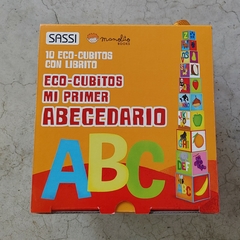 MI PRIMER ABECEDARIO- 10 ECO-CUBITOS CON LIBRITO