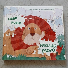 FÁBULAS DE ESOPO- LIBRO PUZLE
