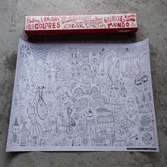 LÁMINA PARA PINTAR - CIRCO