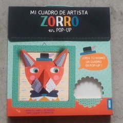 MI CUADRO DE ARTISTA: ZORRO EN POP UP