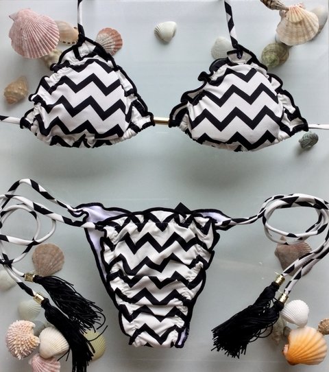 Biquini Ripple Zig Zag