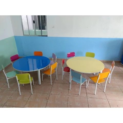 CONJUNTO MESA REDONDA INFANTIL - comprar online