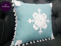 Imagen de ALMOHADON ARPILLERA CON RELIEVE