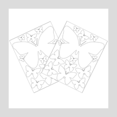 VINILO DECORATIVO MARIPOSAS AUTOHADESIVAS - comprar online