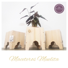 PORTA MACETA MUELITA PACK X3 - comprar online
