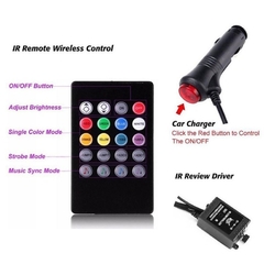 Led Interno Rgb Carro Tuning Neon 7 Cores Controle 12 Leds/f na internet