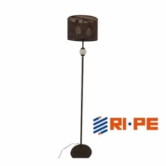 Lámpara de pie con tanque 2 luces