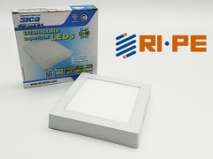 Plafon cuadrado led 12w - Sica