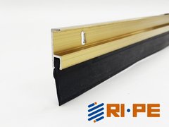 Zócalo para puerta fijo 1mts, dorado