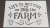 Stencil 20 x 30 cm LIFE IS BETTER ON THE FARM