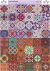 5 Laminas de Decoupage AZULEJOS 101 TAMAÑO A3 - ARTE LASER URQUIZA