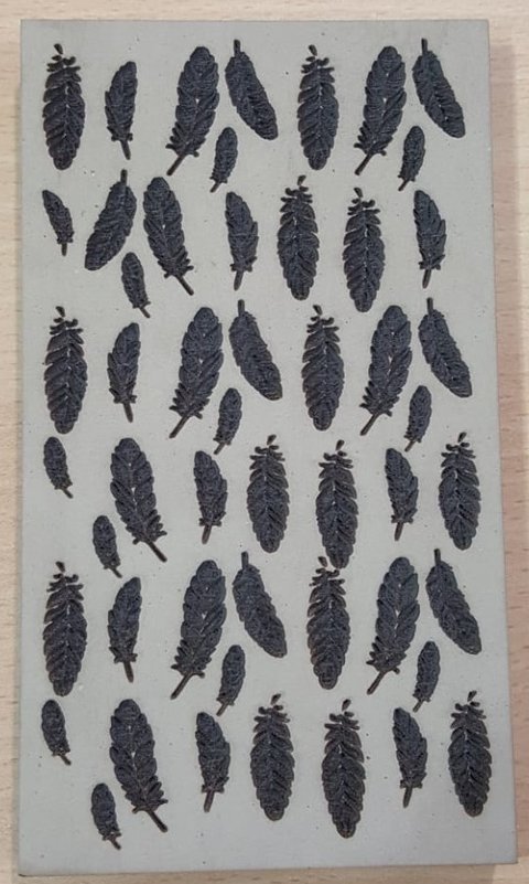 Texturizador de 7 cm x 12 cm, MODELO N* 24