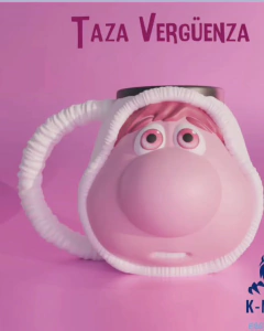 Taza intensamente 2 verguenza