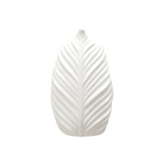 Cachepô de Parede em Cerâmica Palm Leaf  Branco na internet