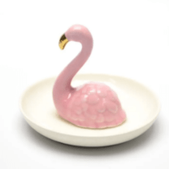 Porta Anel Flamingo