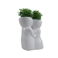 Cachepot vaso decorativo namorados na internet
