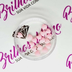 Coração leitoso Rosa Claro 4 mm (CL 02) - comprar online