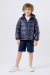 JAQUETA PUFFER COM CAPUZ MENINO