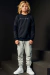 CALÇA DE MOLETOM MASCULINA INFANTIL COM PELUCIA E BOLSO CARGO - comprar online