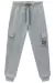 CALÇA DE MOLETOM MASCULINA INFANTIL COM PELUCIA E BOLSO CARGO - Aquarela Moda Infantil - Moda e Conforto