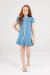VESTIDO INFANTIL MENINA BRANCO