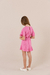 VESTIDO INFANTIL MANGA LUXO CHIC ALGODÃO