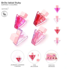 BRILLO LABIAL RUBY MOX41753