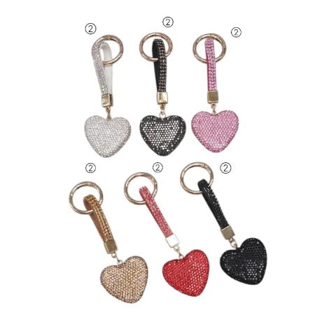 LLAVERO CORAZON CHATO LUX00477