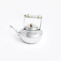 PLUR Tetera 16cm 1.4 lts PROMO Acero Inoxidable Grado Quirúrgico Detalles Bronce - comprar online