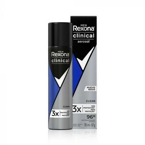 DESODORANTE REXONA MEN CLINICAL 110ML/67G