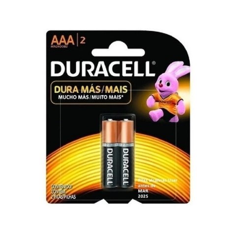 PILA DURACELL AAA Blister x 2 uni