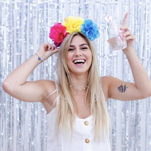 Vincha rusa - Pack x 10 unidades