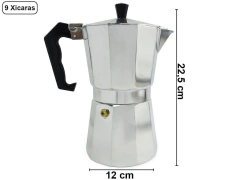 510275 CAFETEIRA ITALIANA IMPORTADA 09 CAFES [5895] 3001/09 - Salatigás
