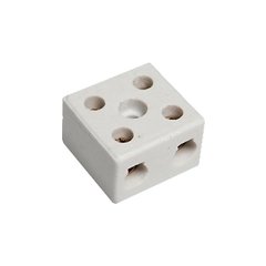 514023 CONECTOR PORCELANA BRASFORT GDE 2 POLOS 16MM 8766