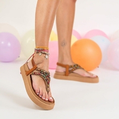 SANDALIAS INDIA MULTICOLOR