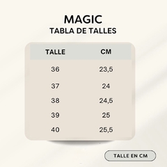 ZAPATILLAS MAGIC en internet