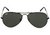 Óculos Ray-Ban Aviador RB3025 preto com lente preta replica de primeira linha