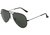 Óculos Ray-Ban Aviador RB3025 preto com lente preta replica de primeira linha - Capinhas