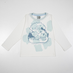 Remera SKI crudo