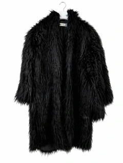 Tapado PIEL negra - comprar online