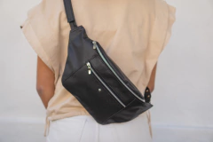 Riñoñera Maxi BRISA negra - comprar online