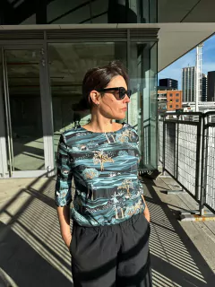 Blusa PAISAJE 3/4 - comprar online