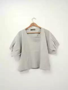 Blusa CLARA cemento