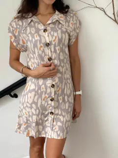 Vestido JAPO print - Puntos en el espacio