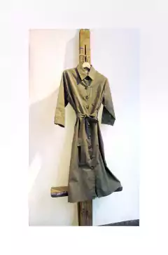 Vestido CAMISERO verde
