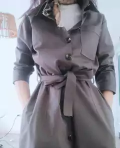 Vestido CAMISERO verde