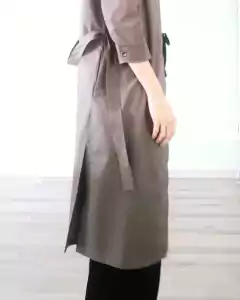 Vestido CAMISERO verde en internet