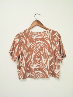 Blusa GUACAMAYO beige en internet