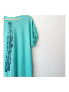 Remera Emilia monocopia aqua en internet