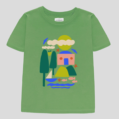 Remera VIÑA verde